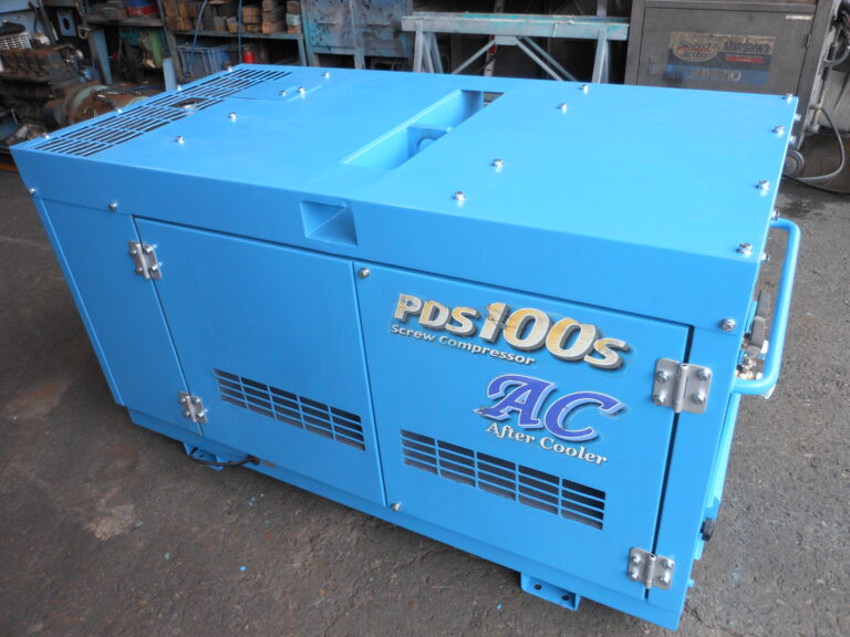 PDS100SC-5C1　25馬力　中古コンプレッサー　AIRMAN　アフタークーラー仕様