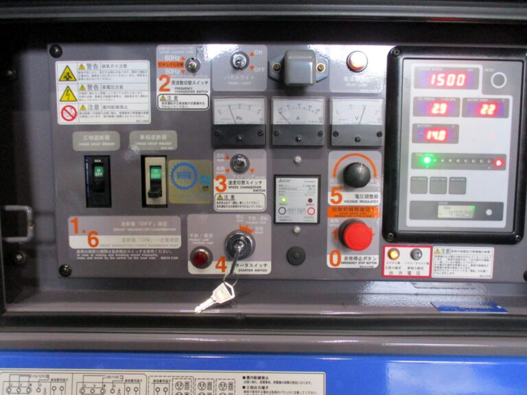 DCA-25LSK 25KVA 中古発電機 デンヨー