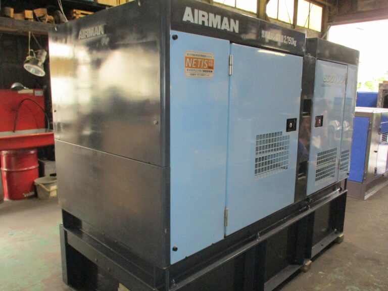 SDG100S-7B1 100KVA 中古発電機 AIRMAN リークガード・ビックタンク