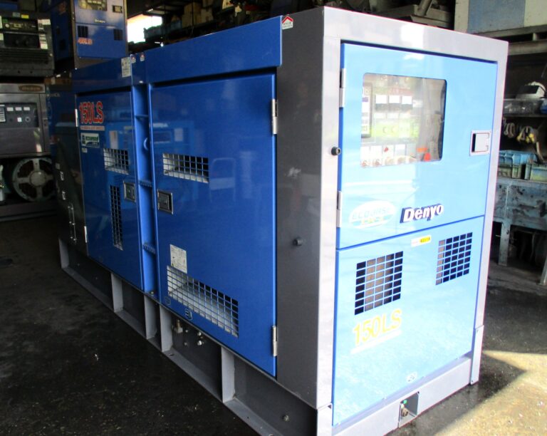 DCA-150LSKE　150KVA　中古発電機　デンヨー　エコベース