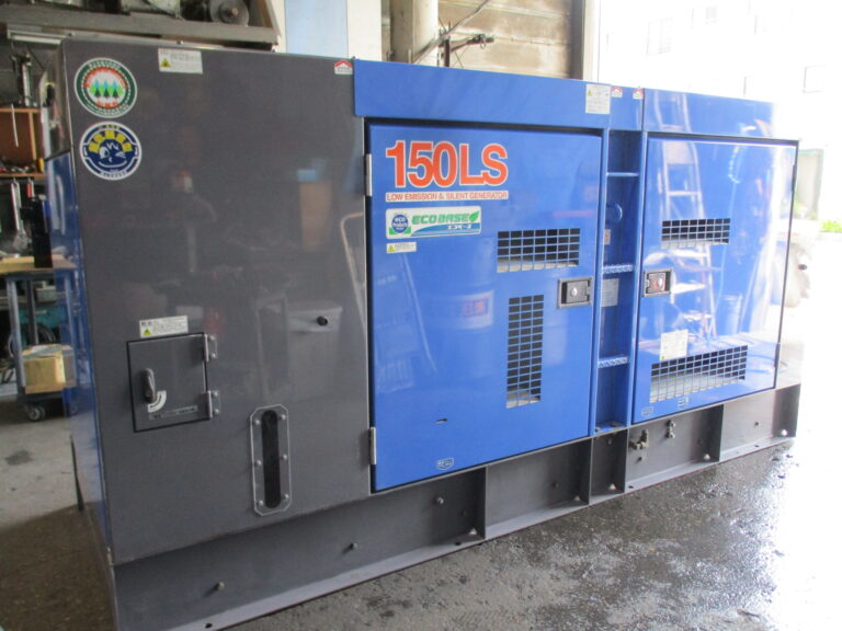 DCA-150LSKE　150KVA　中古発電機　デンヨー　エコベース