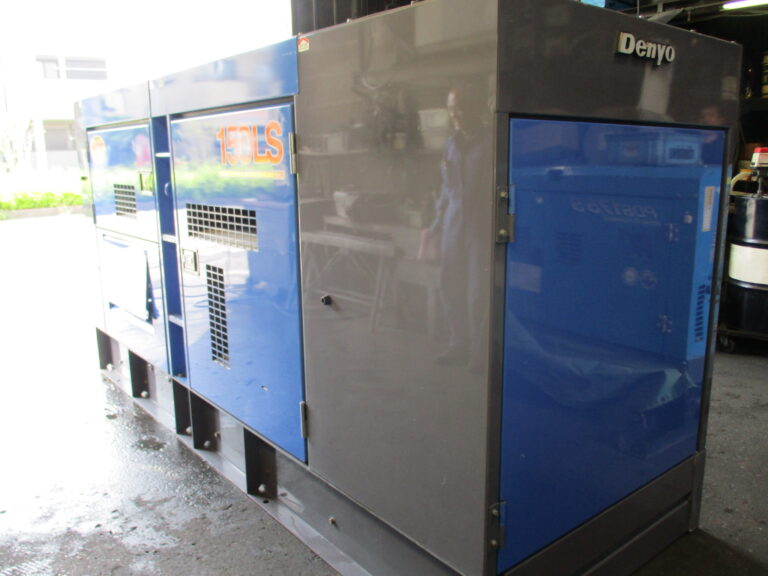 DCA-150LSKE　150KVA　中古発電機　デンヨー　エコベース