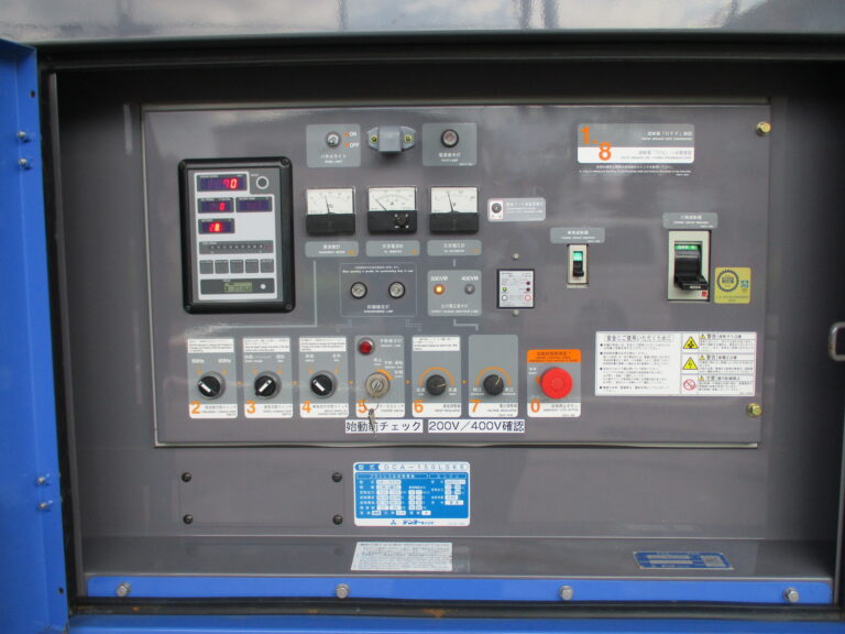 DCA-150LSKE　150KVA　中古発電機　デンヨー　エコベース