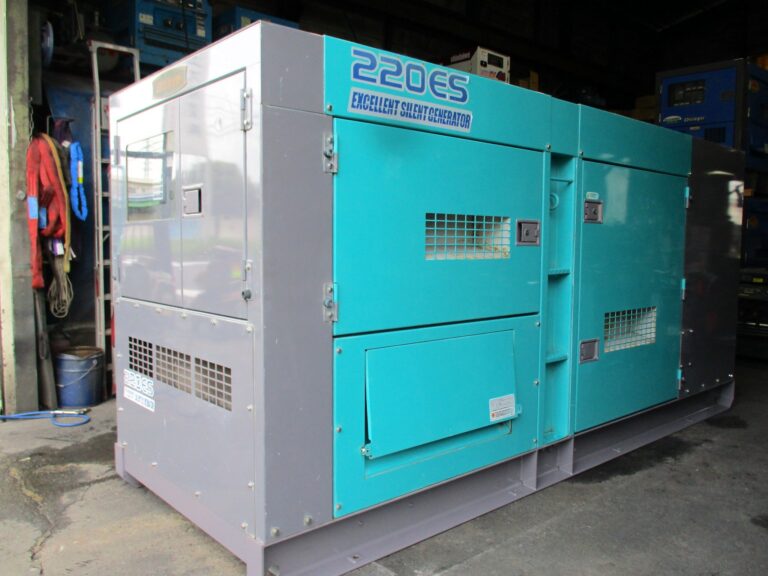 DCA-220ESK　220KVA　中古発電機　デンヨー