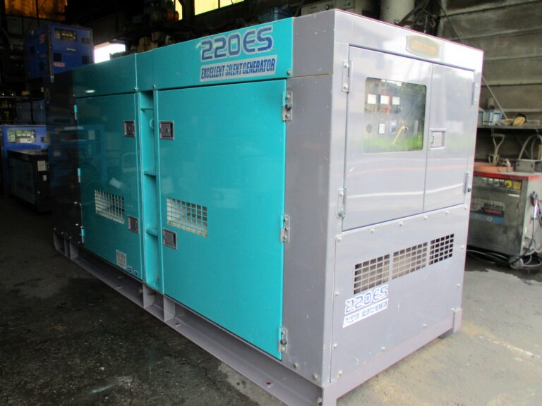 DCA-220ESK　220KVA　中古発電機　デンヨー