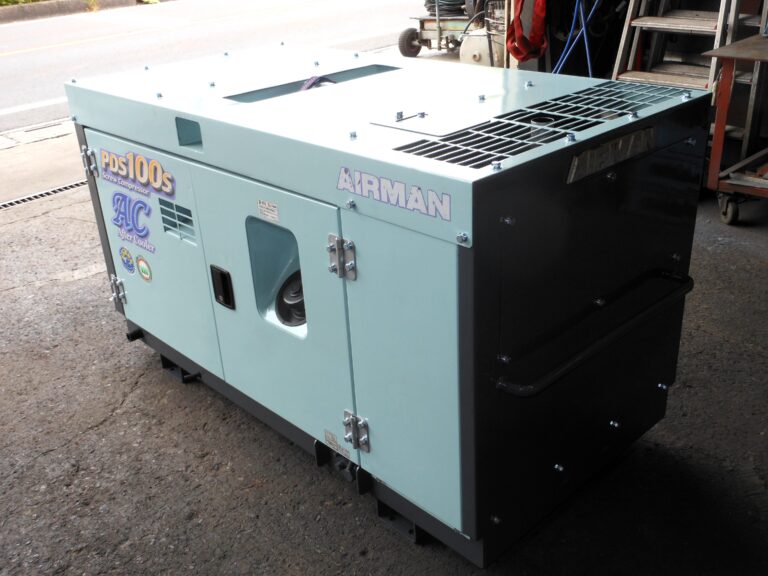PDS100SC-5C1 25馬力 中古コンプレッサー AIRMAN アフタークーラー仕様
