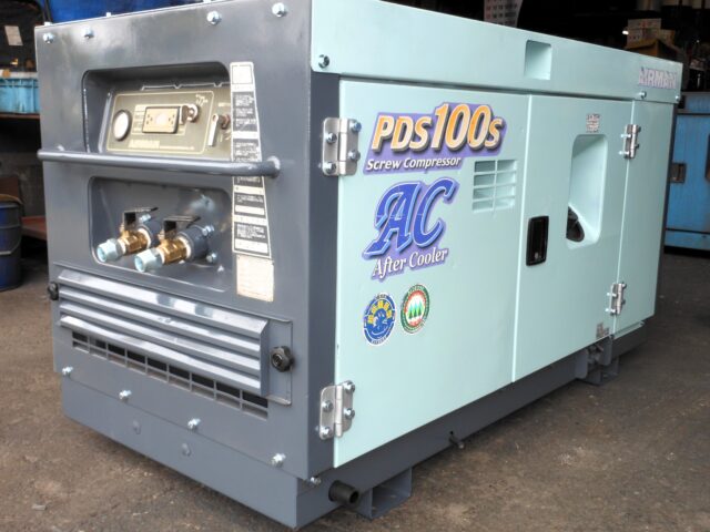 PDS100SC-5C1 25馬力 中古コンプレッサー AIRMAN アフタークーラー仕様