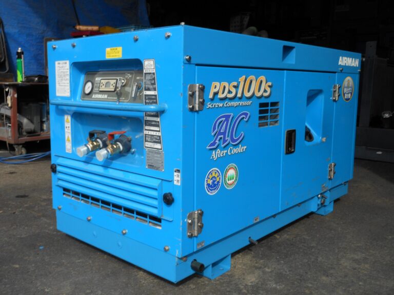 PDS100SC-5C1 25馬力 中古コンプレッサー AIRMAN アフタークーラー仕様