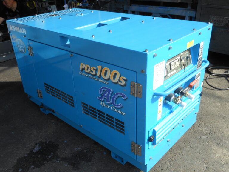PDS100SC-5C1 25馬力 中古コンプレッサー AIRMAN アフタークーラー仕様