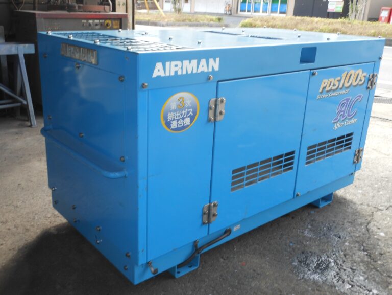 PDS100SC-5C1 25馬力 中古コンプレッサー AIRMAN アフタークーラー仕様