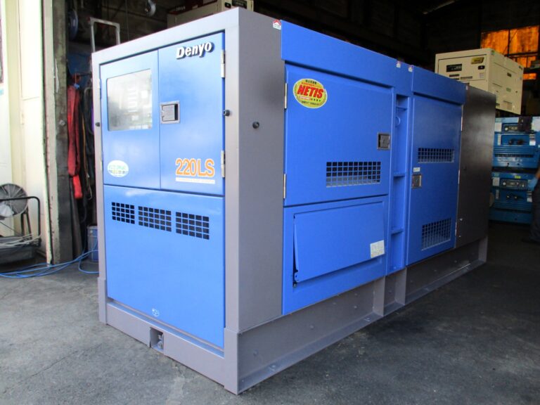 DCA-220LSIE 220KVA 中古発電機 デンヨー エコベース