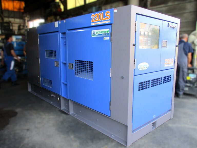 DCA-220LSIE 220KVA 中古発電機 デンヨー エコベース
