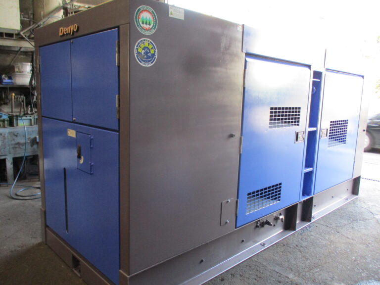 DCA-220LSIE 220KVA 中古発電機 デンヨー エコベース