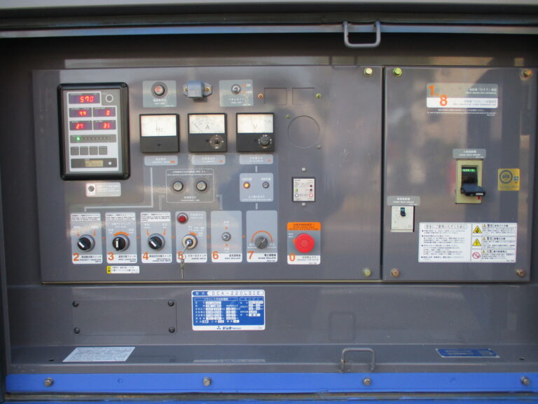 DCA-220LSIE 220KVA 中古発電機 デンヨー エコベース