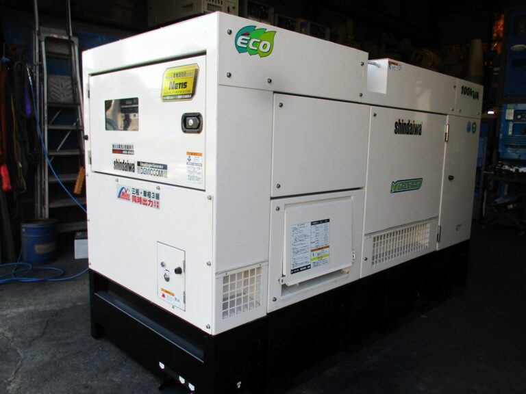 DGM1000MI 100KVA 中古発電機 新ダイワ 三相・単相同時出力