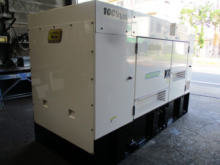 DGM1000MI 100KVA 中古発電機 新ダイワ 三相・単相同時出力