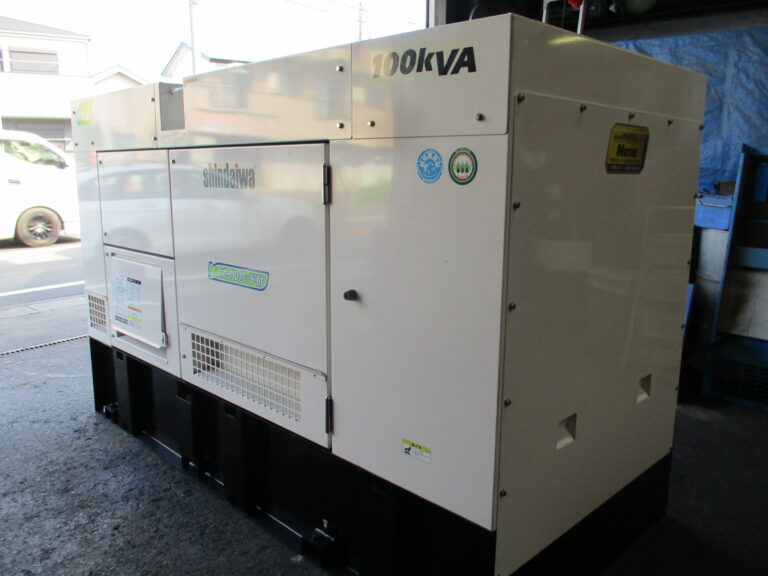 DGM1000MI 100KVA 中古発電機 新ダイワ 三相・単相同時出力