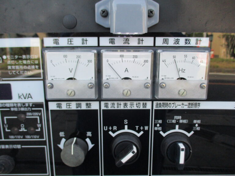 DGM1000MI 100KVA 中古発電機 新ダイワ 三相・単相同時出力