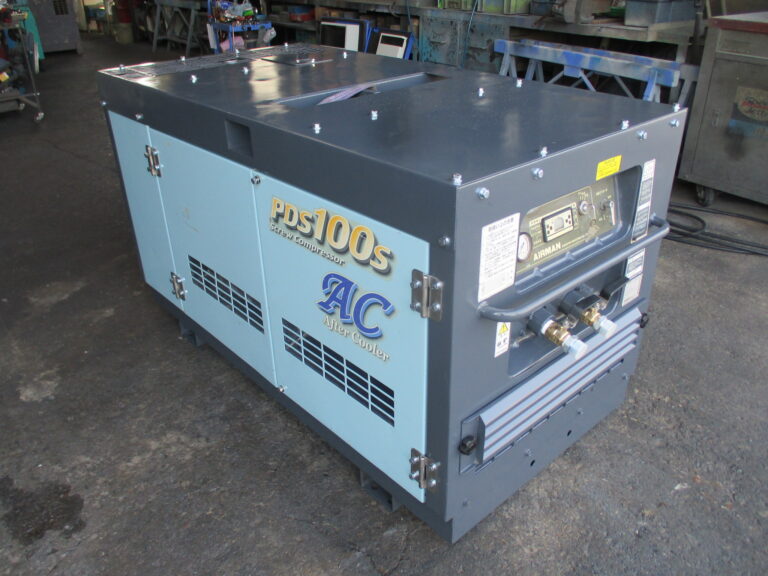 PDS100SC-5C1 25馬力 中古コンプレッサー AIRMAN アフタークーラー仕様