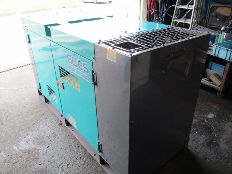 DCA-60ESI2 60KVA デンヨー 中古発電機
