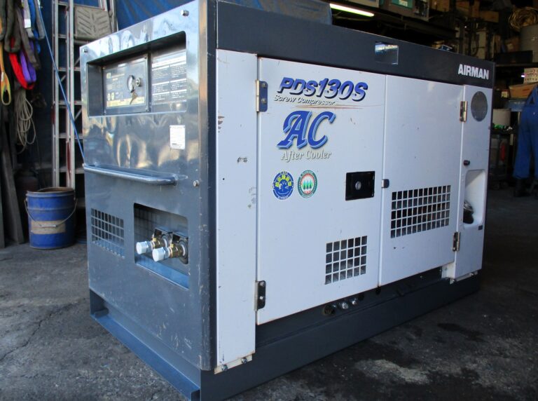 PDS130SC-5C3　３５馬力　中古コンプレッサー　AIRMAN　アフタークーラー仕様