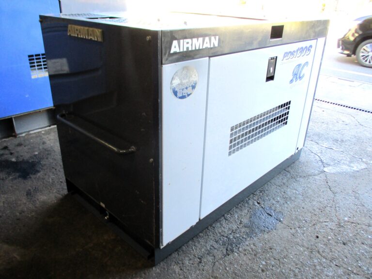 PDS130SC-5C3　３５馬力　中古コンプレッサー　AIRMAN　アフタークーラー仕様