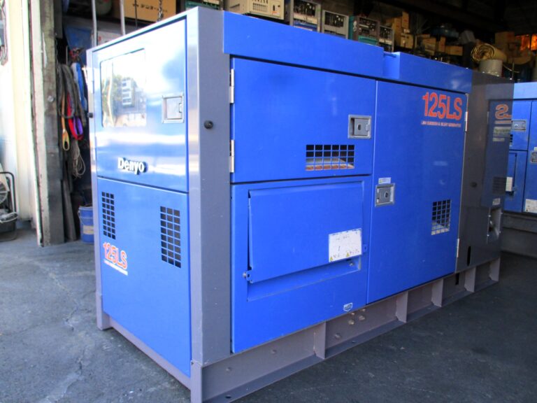 DCA-125LSI 125KVA 中古発電機 デンヨー