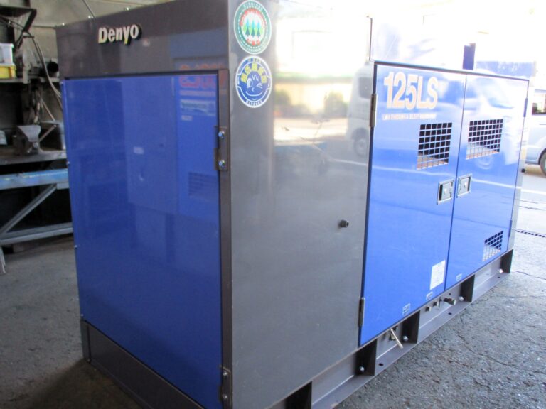 DCA-125LSI 125KVA 中古発電機 デンヨー