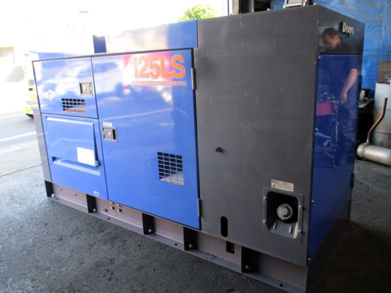 DCA-125LSI 125KVA 中古発電機 デンヨー