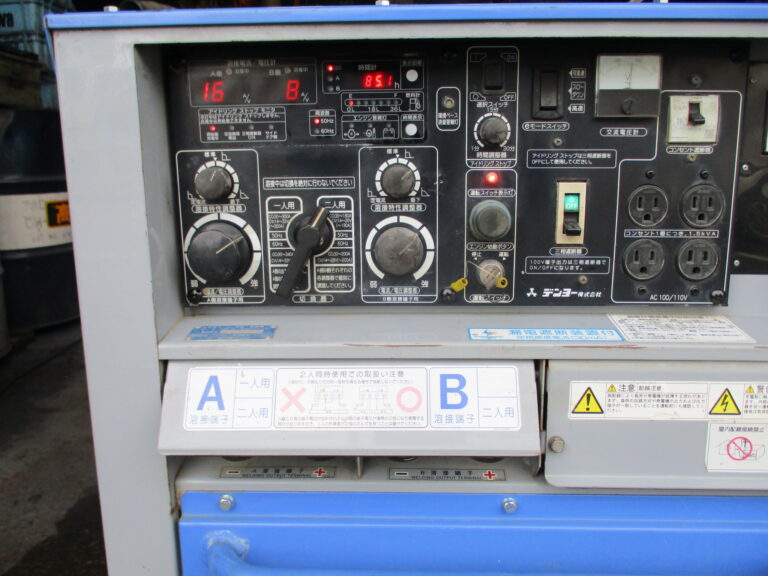 DLW-200×2LSE 2人用 中古溶接機 デンヨー エコベース