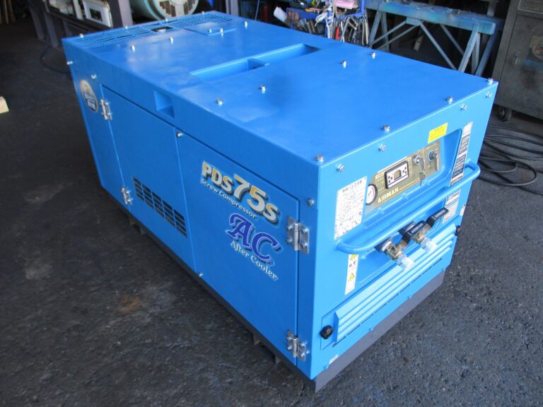 PDS75SC-5C1 20馬力 中古コンプレッサー AIRMAN アフタークーラー仕様