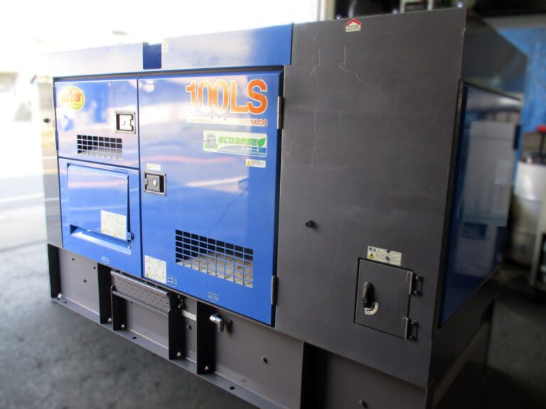 DCA-100LSIE 100KVA 中古発電機 デンヨー エコベース