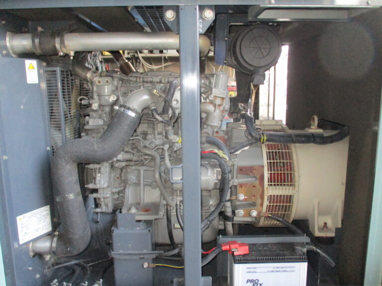 SDG60AS　60KVA　中古発電機　AIRMAN　極超低騒音型