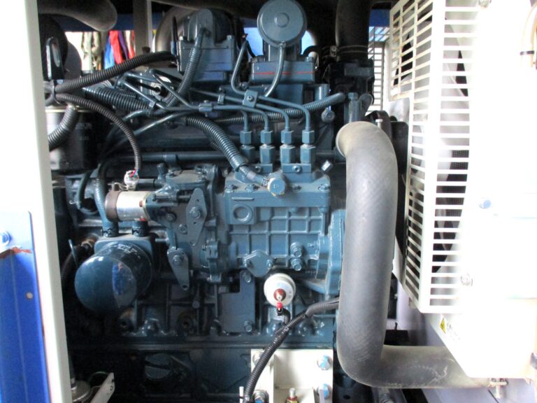 DCA-45LSKE 45KVA 中古発電機 デンヨー ワンタッチ切替方式3電源機 エコベース