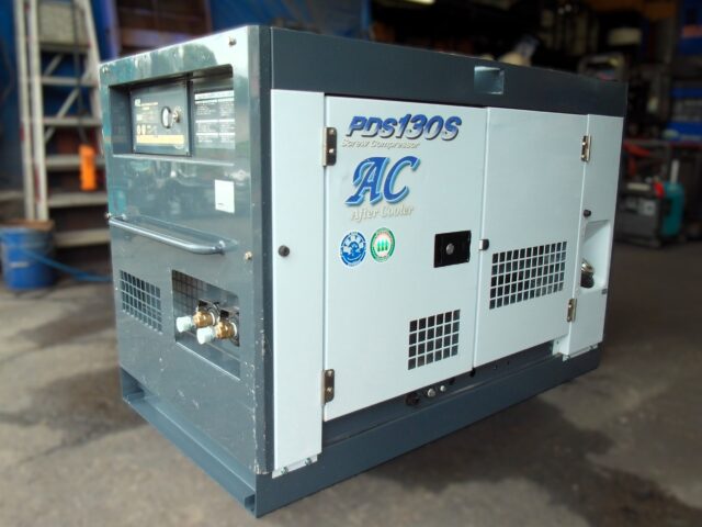 PDS130SC-5C3　３５馬力　中古コンプレッサー　AIRMAN　アフタークーラー仕様