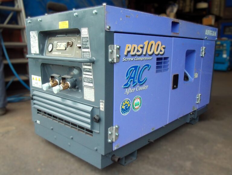 PDS100SC-5C1　２５馬力　中古コンプレッサー　AIRMAN　アフタークーラー仕様