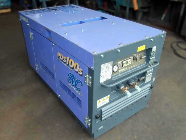 PDS100SC-5C1　２５馬力　中古コンプレッサー　AIRMAN　アフタークーラー仕様