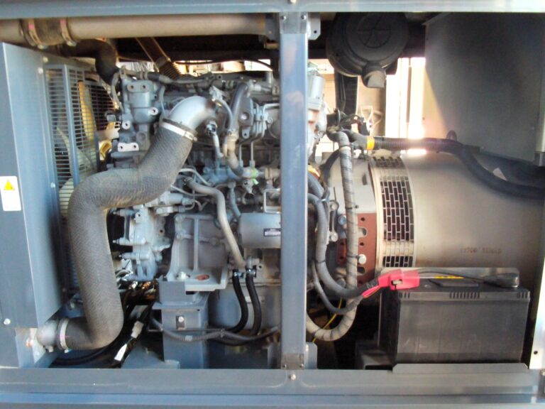 SDG60LA-5B1 60KVA 中古発電機 AIRMAN 三相⇔単相3線同時使用 オイルガード