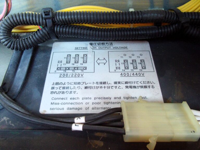 SDG60LA-5B1 60KVA 中古発電機 AIRMAN 三相⇔単相3線同時使用 オイルガード