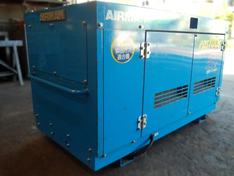 PDS100SC-5C1 25馬力 中古コンプレッサー AIRMAN アフタークーラー仕様