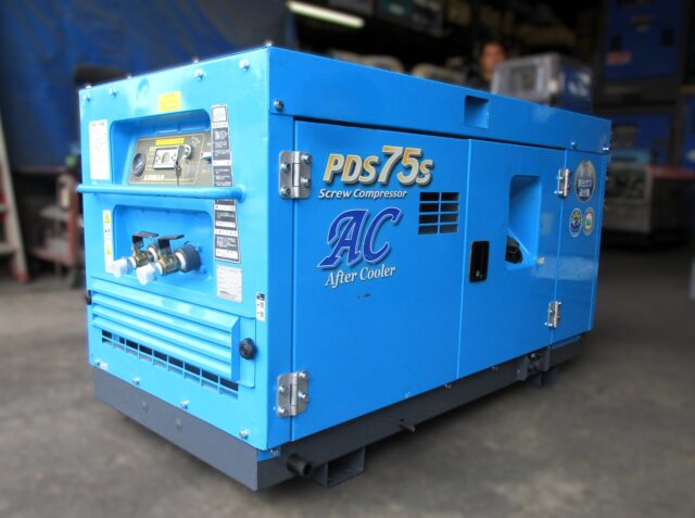 PDS75SC-5C1　２０馬力　中古コンプレッサー　AIRMAN　アフタークーラー仕様