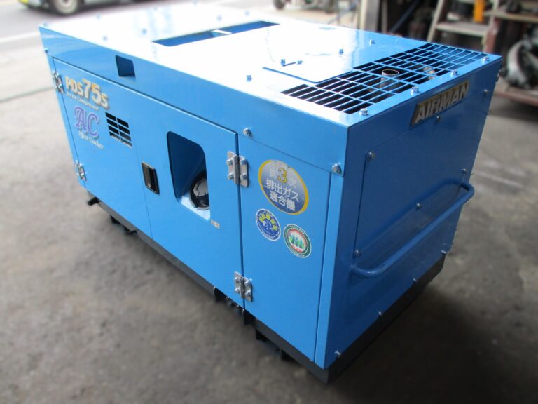 PDS75SC-5C1 20馬力 中古コンプレッサー AIRMAN アフタークーラー仕様